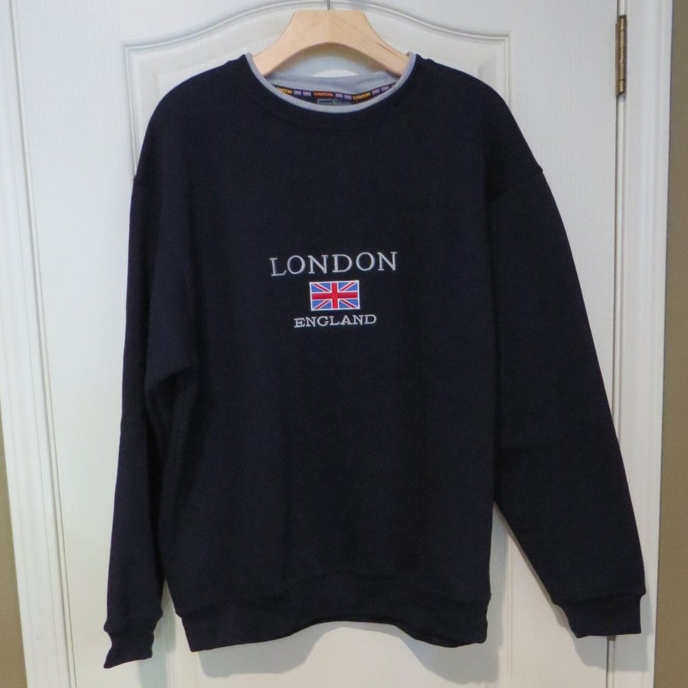 NWOT Navy London Sweatshirt Size XL